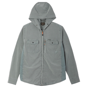 Dark Seas Albright UV Hooded Men's L/S Shirt - Storm