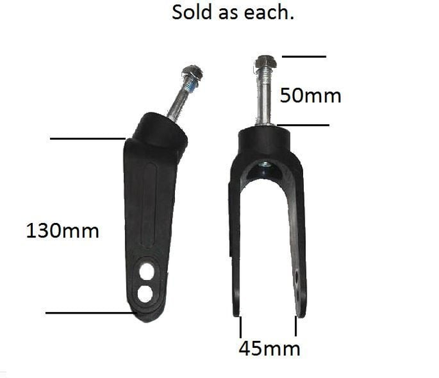 Front Fork for the 10261 Drive Rollator, 9505W1026114