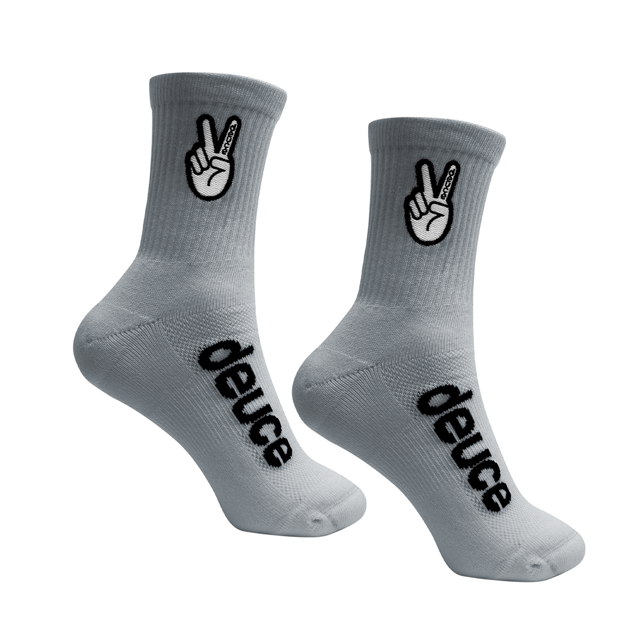 Deuce Mid Socks | Grey