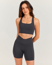 Aura Motion Bra - Charcoal