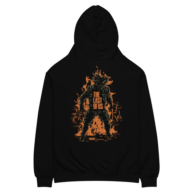 The Last Of Us Logo Unisex Oversized Hoodie
