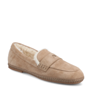 The Heron Loafer Cozy - Latte Suede