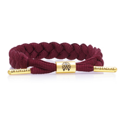 "Merlot" Braided Bracelet