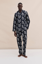 Men’s 402 Long Pyjama Set Sansindo Navy