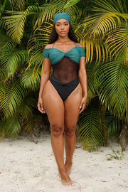 LANI SWIIMSUIT-GREEN