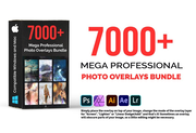 7000+ Mega Professional Photo Overlays Bundle