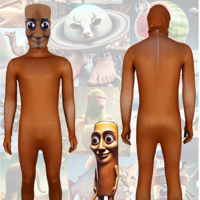 【New Arrival，10% off】Xcoser Tung Tung Tung Sahur Cosplay Costume