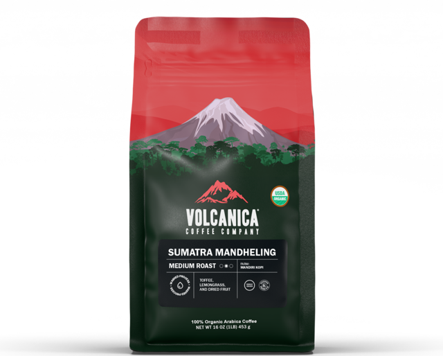 Sumatra Mandheling Coffee, USDA Organic
