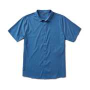 Bless Up Breathable Stretch Shirt - Steel Blue