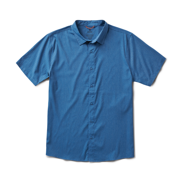 Bless Up Breathable Stretch Shirt - Steel Blue
