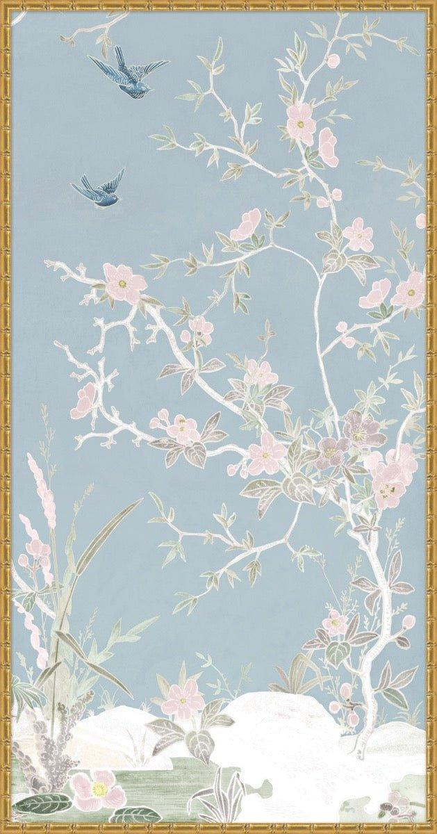 Spring Haven Chinoiserie 4 Framed Wall Art