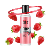 XESSO Scented Rear Comfort Glide 4% Lidocaine, Fresh Strawberry