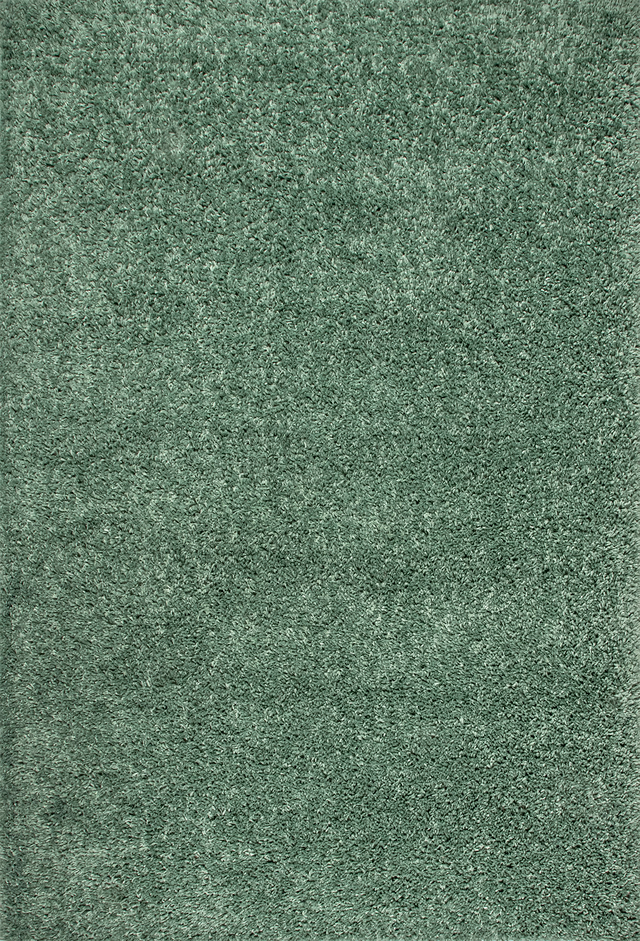 Sade Solid Shag Rug | Green