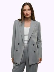 Soho Blazer | Heather Charcoal Relaxed-fit