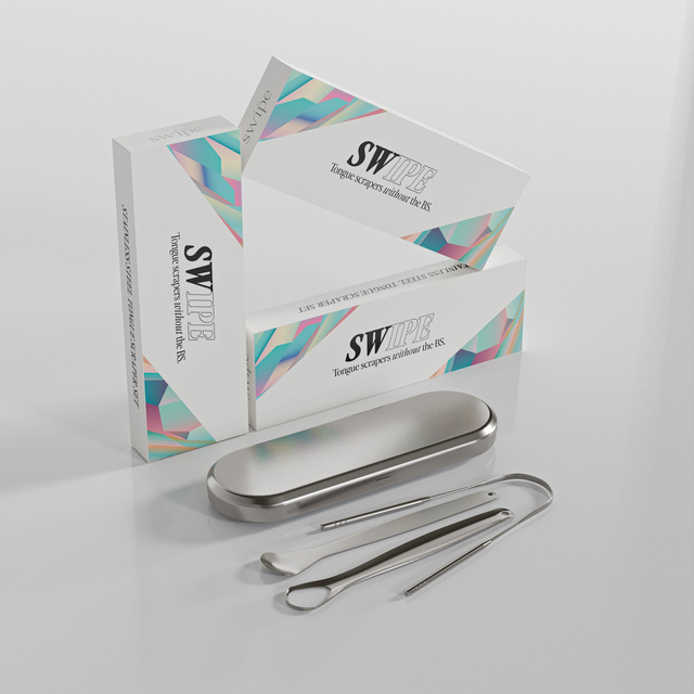 SWIPE Tongue Scrapers