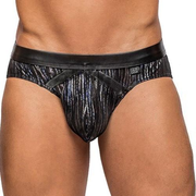 Male Power black Dazzle Insert Bikini