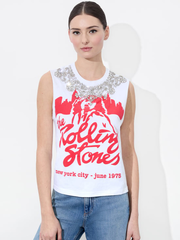 MICAH EMBELLISHED MUSCLE TANK