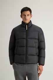 Cloud Down Jacket in Microfiber - Men - Black
