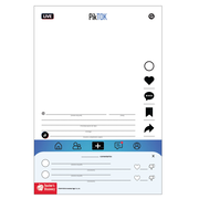 PikTok Blank Posters - Spanish - Mini-Posters - Class Set of 35