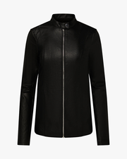 Vegan Leather Moto Jacket