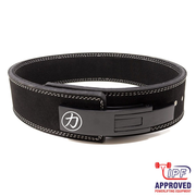 10mm Lever Belt 3" Wide - Black - IPF Approved