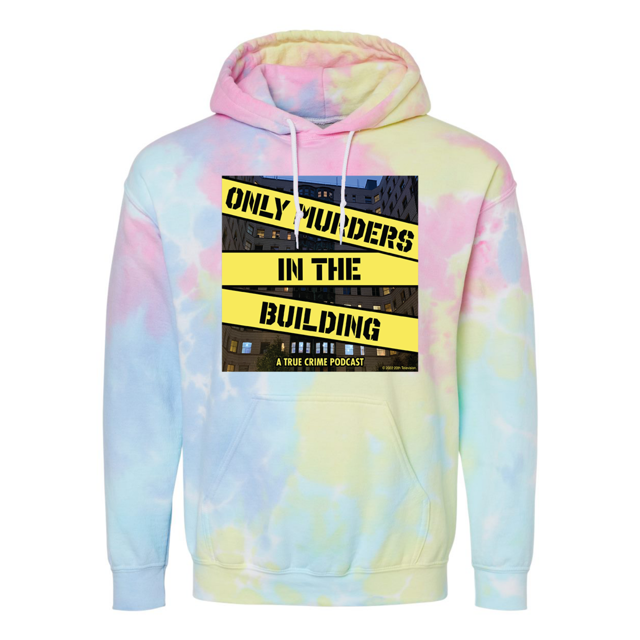Only Murders in the Building Podcast Logo Tie Dye Hoodie