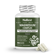 NuBest Magnesium Complex – Relaxation, Bone & Muscle Health, 90 Vegan Caps