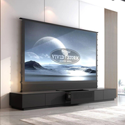 VIVIDSTORM Bundle-Projector&Screen&Motorised Laser TV Cabinet Monte Carlo