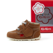 Baby Kick Hi Leather Tan