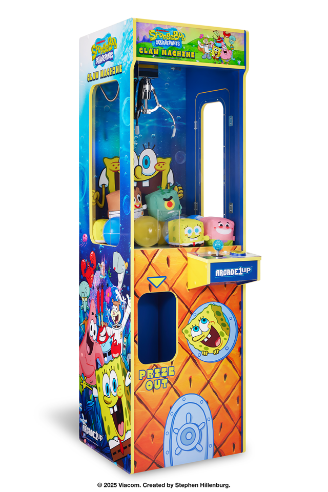 Arcade1Up SpongeBob SquarePants Claw Machine