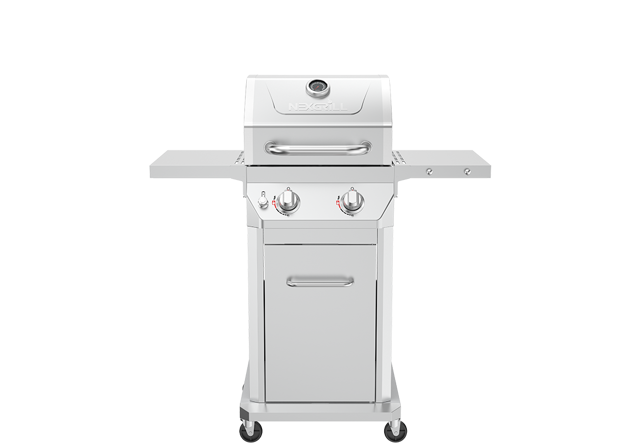 2-Burner Stainless Steel Gas Grill