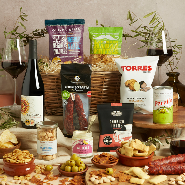 Spanish Tapas Food & Wine Hamper