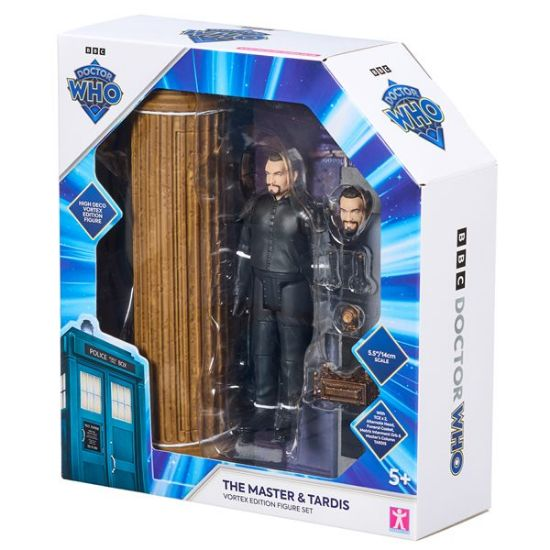 Doctor Who The Master and TARDIS Vortex Edition Figure Set