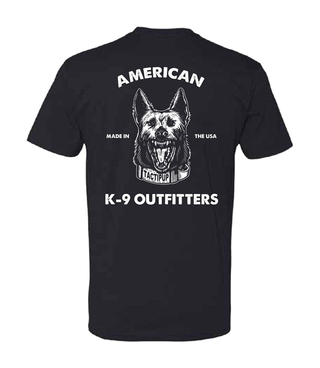 Tactipup K-9 Outfitters T-Shirt (Black)