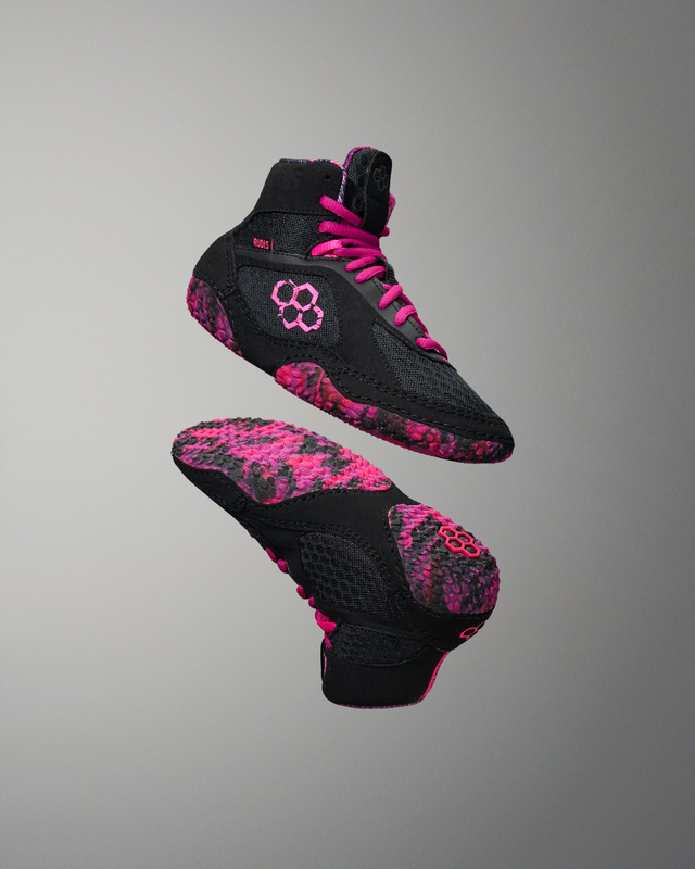 RUDIS Alpha 2.0 Youth Wrestling Shoes - Pink Power
