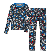 Sega's Sonic Boys Stretch Poly 2 pc. Long Sleeve Crew & Pant Set