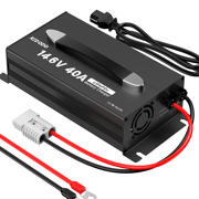Redodo 14.6V 40A LiFePO4 Upgrade Handle Battery Charger