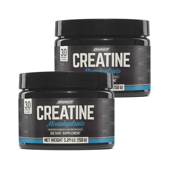 Bundle - 2x Creatine - Unflavored (30 Serving Tub)