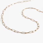 14ct Yellow Gold Mini Cable Short Chain Necklace