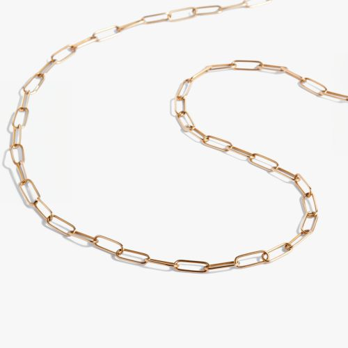 14ct Yellow Gold Mini Cable Short Chain Necklace