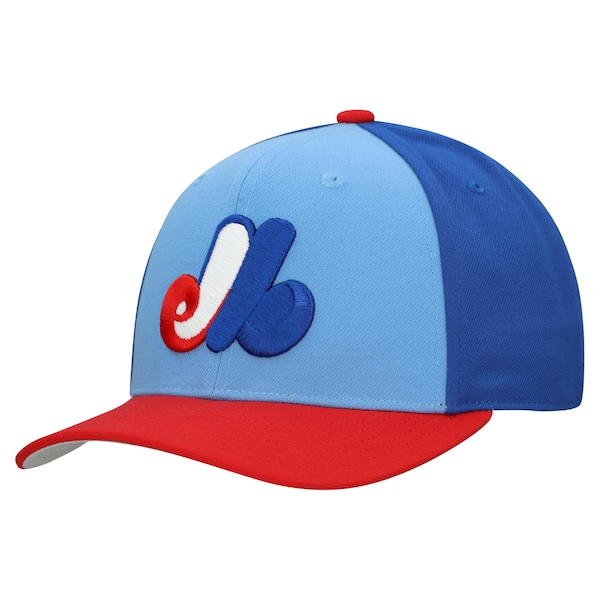 Unisex Montreal Expos Mitchell & Ness Blue Basic Coop Pro Adjustable Hat