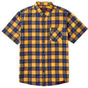 Teen Wolf Plaid Short Sleeve Button-Up Shirt