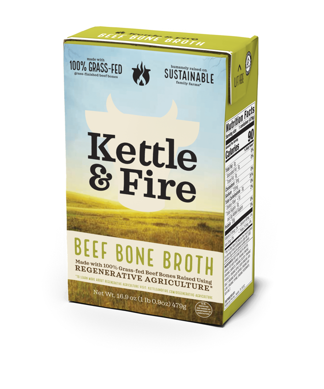 Regenerative Beef Bone Broth - 16.9 oz
