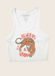addison rae "always a lady" cropped tank