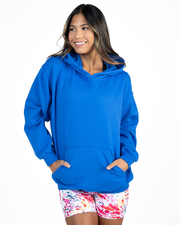 The Classic Hoodie - Cobalt - FINAL SALE