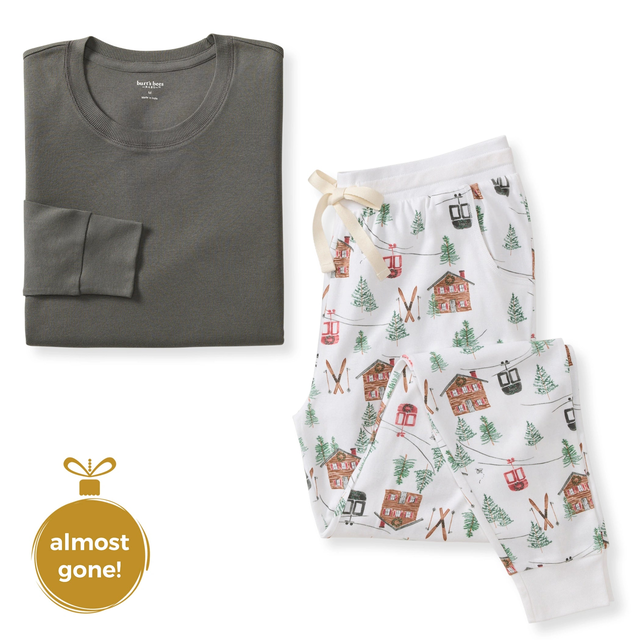 Ski The Alps Matching Family Women's Pajamas