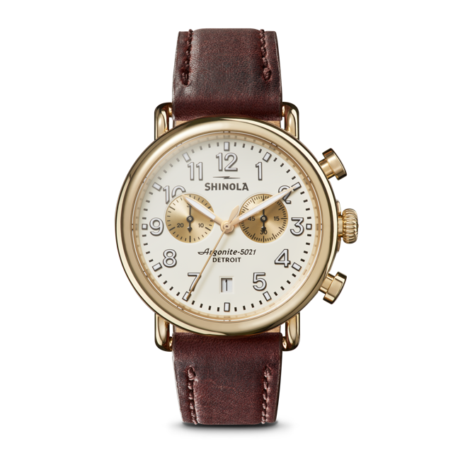 Runwell Chronograph Watch - Ivory