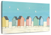Cabanas I Pastel Wall Art