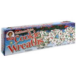 Little Debbie Christmas Spice Cookie Wreaths