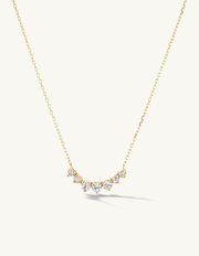 Petite Graduating Diamond Necklace